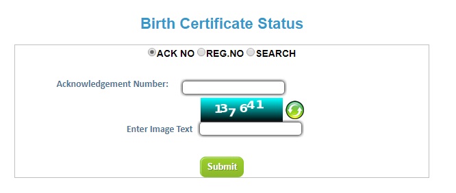 Uttar Pradesh Birth Certificate 2