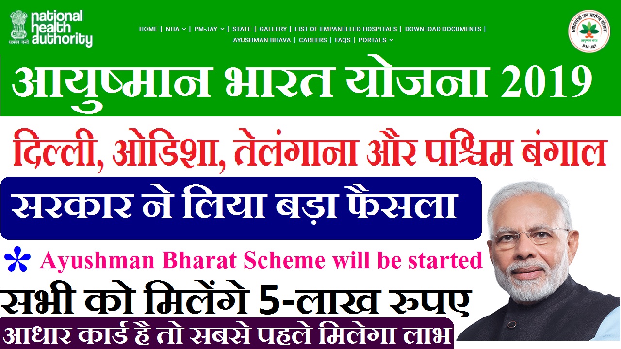 Ayushman Bharat Scheme 2019