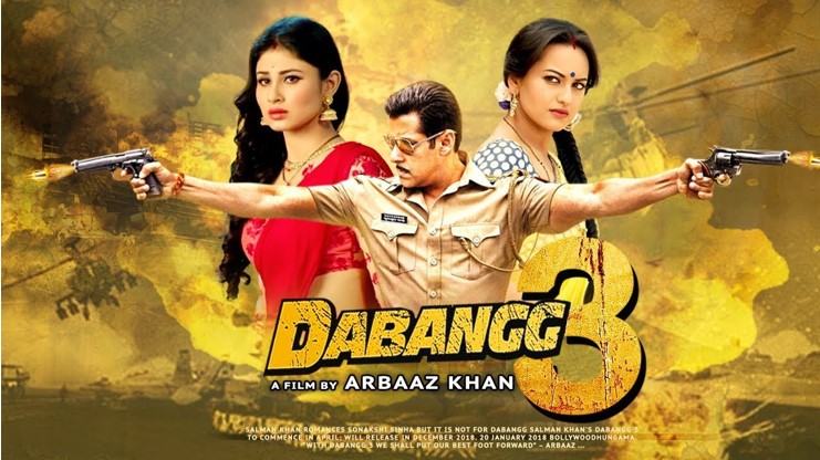 DABANGG 3 HINDI & TAMIL VERSION LEAKED ON TAMILROCKERS IN 8 DIFFERENT VIDEO QUALITIES