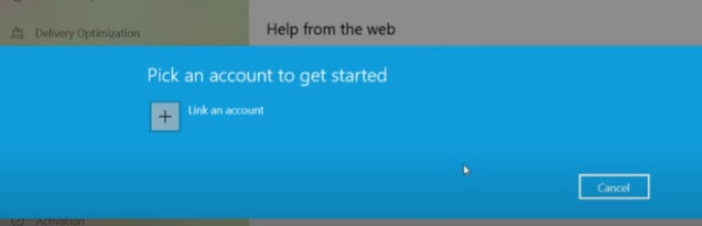 Please login here using the Microsoft account you already have