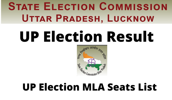 UP Election Result Today 2022: Party Wise MLA Seats List