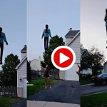 viral video today 2022 : अचानक हवा में लटक गई लड़की, देखते ही बुरी तरह हिल गए लोग !